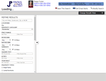 Tablet Screenshot of pfoster.parksjonesrealty.com